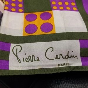 Pierre cardin silk scarf